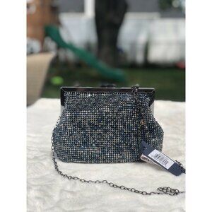 La Regale Bag Blue Multicolor Bag Black Hardware P